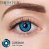 Haipurecon بالجملة COS2622-2623 & 2627-2630 عدسات لاصقة ملونة مجنونة 40% محتوى مائي OEM/ODM HEMA 14.5 مللي متر أنماط حية