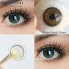 Haipurecon 워터 헤이즐 그린 컬러 콘택트 렌즈 14.0mm 천연 연간 뷰티 렌즈 40% 수분 함량 CE ISO 인증