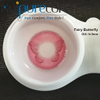 Haipurecon Fairy Butterfly Pink Cosplay Contact Lens 14.5mm Taon-taon na Disposable CE at ISO Certified